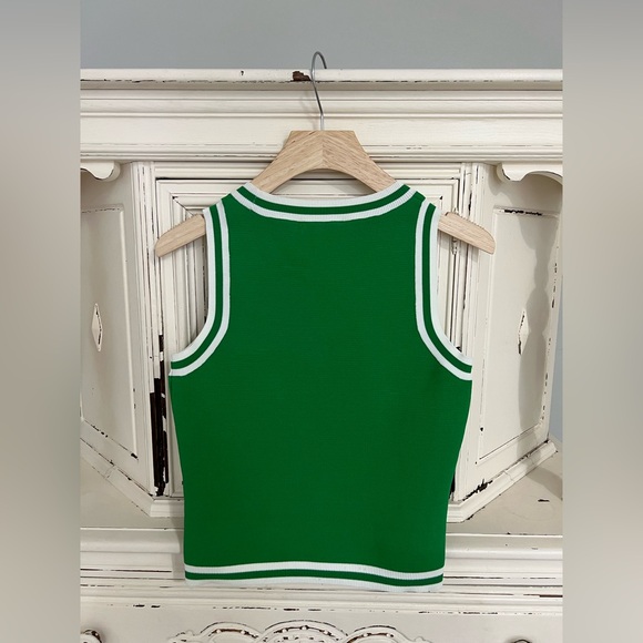 House of Harlow•GREEN BEE/CLOUD DANCER•Skirt•Tank•Set•Sz M•NWT - Picture 4 of 11